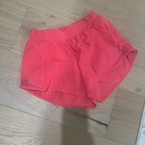 lululemon athletica Women's Vibrant Coral Athletic Shorts